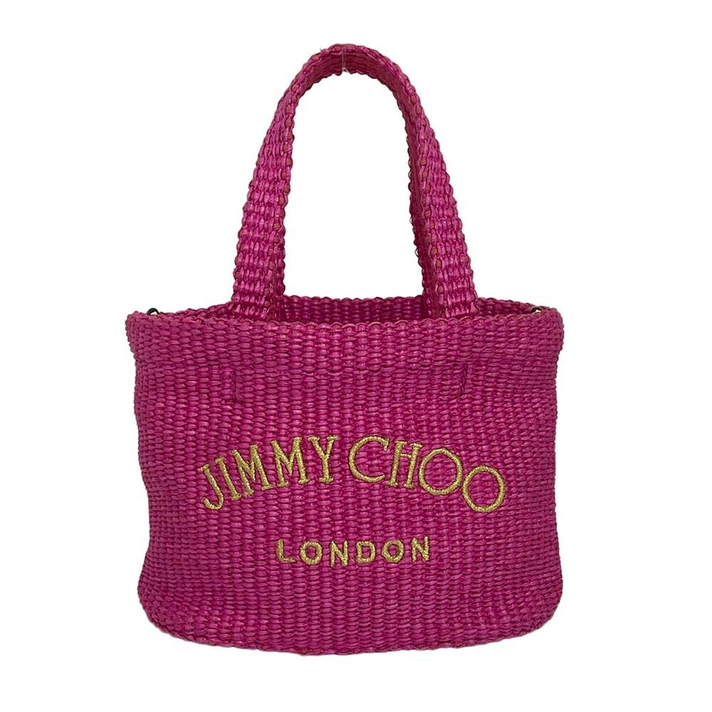 Jimmy Choo Beach Tote East West Tote Bag